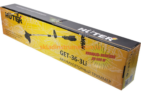 Аккумуляторный триммер Huter GET-36-3Li 70/1/11