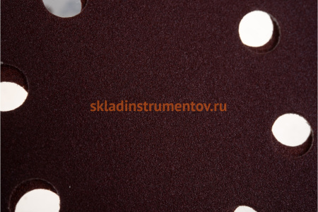 Круг шлифовальный универсальный 5 шт. (125 мм; Р120) "МАСТЕР" Зубр 35562-125-120