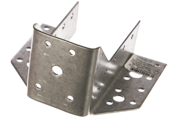 Раскрытая опора бруса СИБРТЕХ, 2 мм OBR R-50х107х76 мм, цинк, 46529