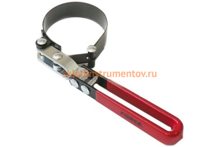 Ленточный накидной фильтросъёмник с рычагом 60-73мм FORCE 61906073