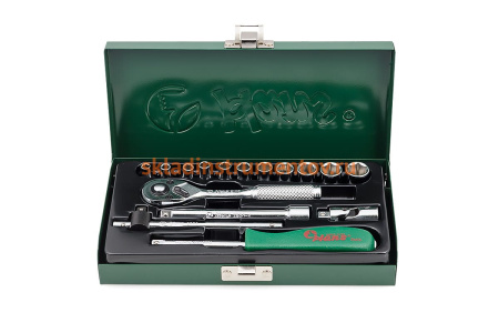 Универсальный набор инструментов Hans 1/4" 16 предметов 2616M