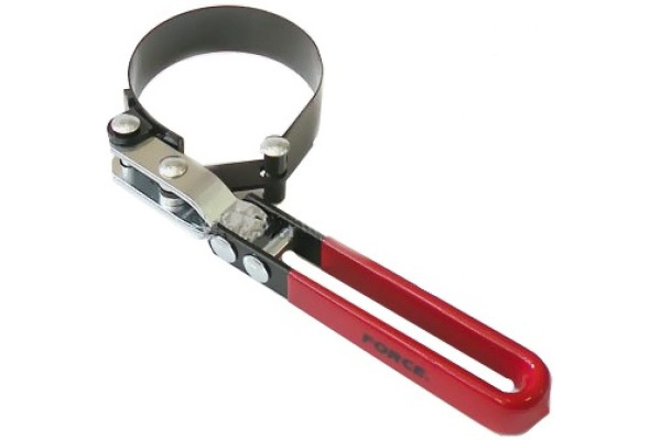 Ленточный накидной фильтросъёмник с рычагом 60-73мм FORCE 61906073