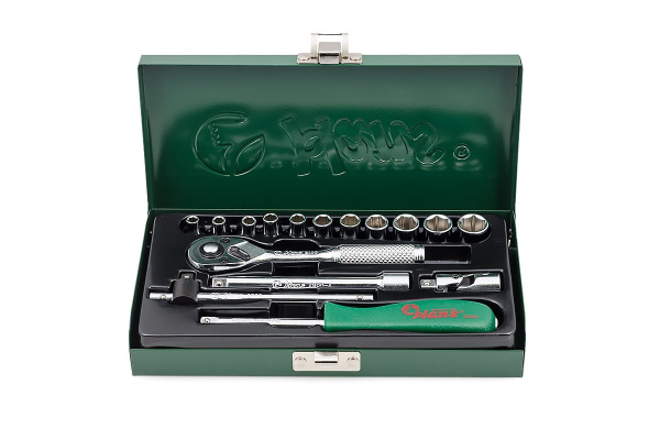 Универсальный набор инструментов Hans 1/4" 16 предметов 2616M