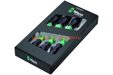 Набор отверток 1367/6 SATZ 6TLG / 6 PCS WERA WE-031554