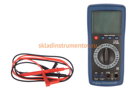 Цифровой мультиметр СЕМ DT-2008 480311