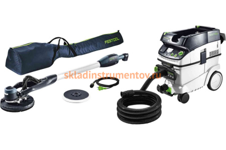 Шлифовальная машинка с пылеудаляющим аппаратом FESTOOL PLANEX-E LHS-E225/CTL36-Set 575447