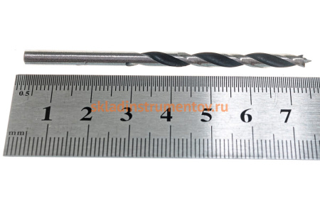 Сверло по дереву (4 мм) ПРАКТИКА 034-809