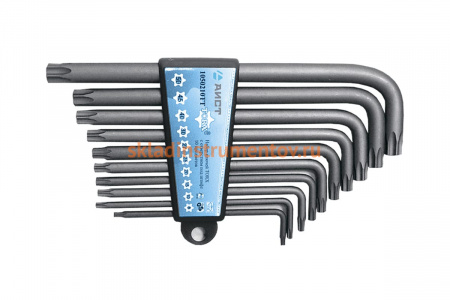 Набор Г-образных ключей TORX 10 предметов AIST 1054210T 00-00004613