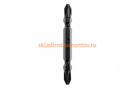 Бита двусторонняя PH2-PH2 Профи (2 шт; 60 мм) ПРАКТИКА 035-769