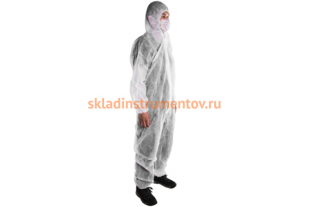 Защитный комбинезон из спанбонда STAYER MASTER р. 50-52 11603-50