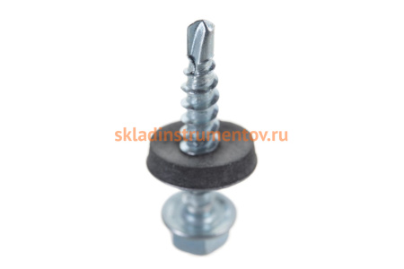 Саморезы для крепления кровельных материалов к деревянной обрешетке Зубр оцинкованные, 4,8x29 мм, 400 шт 4-300315-48-029