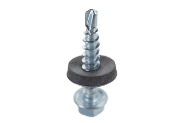 Саморезы для крепления кровельных материалов к деревянной обрешетке Зубр оцинкованные, 4,8x29 мм, 400 шт 4-300315-48-029