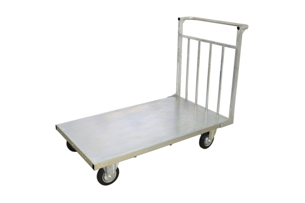 Тележка RUSKLAD платформенная усиленная, оцинкованная ТПУ Ц 5 (700х1200) d200мм у Тележка RUSKLAD платформенная усиленная, оцинкованная ТПУ Ц 5 (700х1200) d200мм у