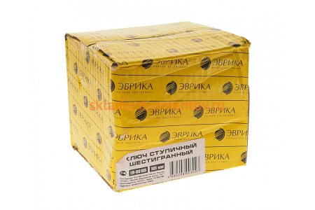 Ступичный шестигранный ключ ЭВРИКА 105 мм ER-60105 Ступичный шестигранный ключ ЭВРИКА 105 мм ER-60105