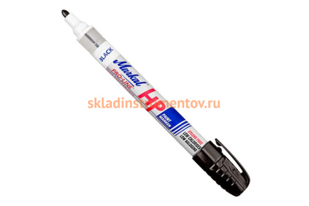 Маркер для замасленных поверхностей Markal Pro-Line HP, 3 мм, чёрный 96963