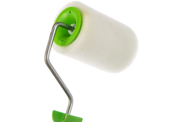 Валик СИБРТЕХ ПОРОЛОН с ручкой,100 мм, D - 48 мм 80101