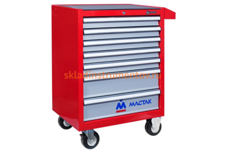 Набор инструментов ЭКСПЕРТ 323 предмета МАСТАК 52-07323R в красной тележке