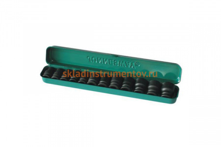 Набор ударных торцевых головок 12 предметов (3/8"DR 8-19 мм) Jonnesway S03A3112S