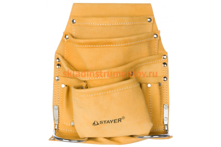 Сумка поясная 8 карманов для ручного инструмента Stayer 38505