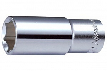 Комплект 6-ти гранных торцевых головок (10-21 мм; 1/2"; 8 шт.) Hans 4608MD