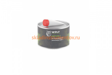 Шпатлевка 2 K Soft+ с отвердителем 1.8 кг Wolf 104.1800