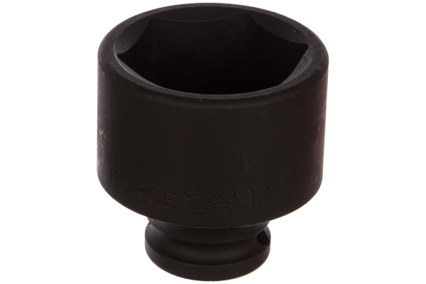 Головка 6-ти гранная 1/2", для пневмоинструмента, 38 мм FORCE 44538