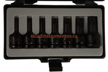 Набор головок TORX-имбус 1/2" для пневмоинструмента FORCE 4078