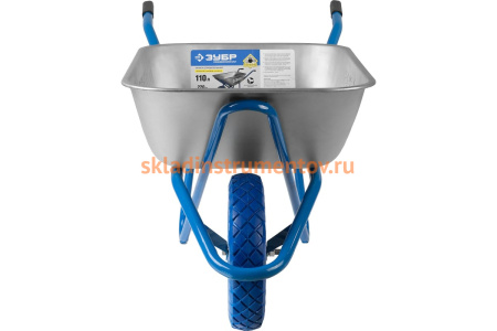 Строительная тачка ЗУБР ПТ-200 одноколесная, 110 л/220 кг 39903_z01 Строительная тачка ЗУБР ПТ-200 одноколесная, 110 л/220 кг 39903_z01