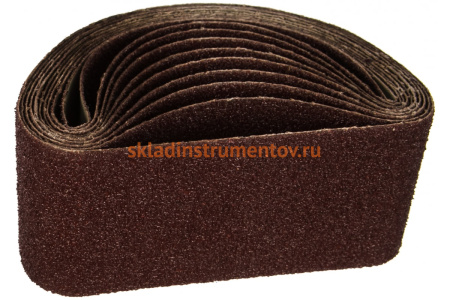 Лента абразивная бесконечная 76x457, P36, 10 шт. SANTOOL 060201-457-036