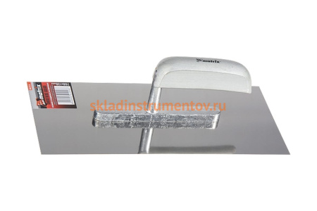 Гладилка из нержавеющей стали MATRIX 280 х 130 мм 86733