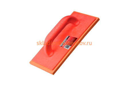 Пластмассовая терка 280х140 мм, губчатое покрытие MATRIX 86802