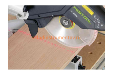 Торцовочная пила с механизмом протяжки Festool KS 120 REB-Set-UG 575313