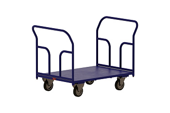 Тележка RUSKLAD платформенная с двумя ручками ТПД 2 (600x900) d125мм Тележка RUSKLAD платформенная с двумя ручками ТПД 2 (600x900) d125мм