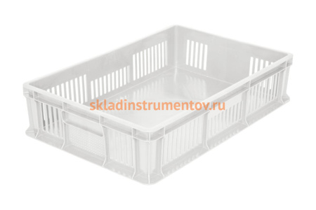 Морозостойкий ящик Тара.ру 600х400х140 мм, белый 17197