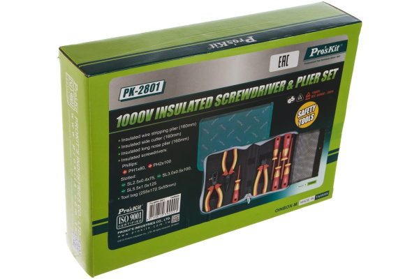 Набор инструментов ProsKit PK-2801 1000V 00252379