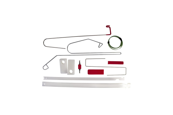 Универсальный набор пластин, крюков и захватов для отпирания автомобилей WIEDERKRAFT WDK-65263