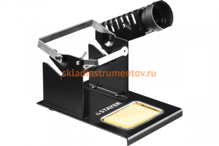 Подставка для паяльников "MASTER", штампованная, с держателем Stayer 55321