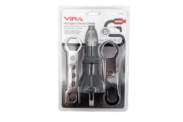 Насадка заклепочник для шуруповерта VIRA RAGE 810206