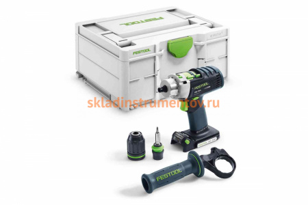 Аккумуляторная ударная дрель-шуруповерт FESTOOL PDC 18/4-Basic 576466
