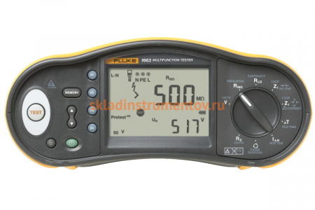 Многофункциональный тестер электроустановок Fluke 1663 SCH