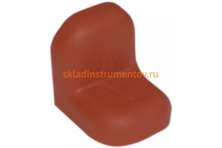 Уголок с заглушкой MFK-TORG 20х20х16х1.2 красное дерево светлое 3 20 20 3