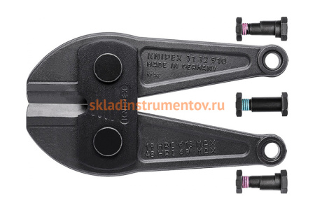 Ножевая головка для 71 72 910 с болтами Knipex KN-7179910