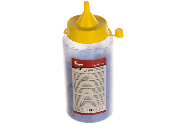 Разметочная синяя краска для отбойного шнура КУРС 115 г 04692