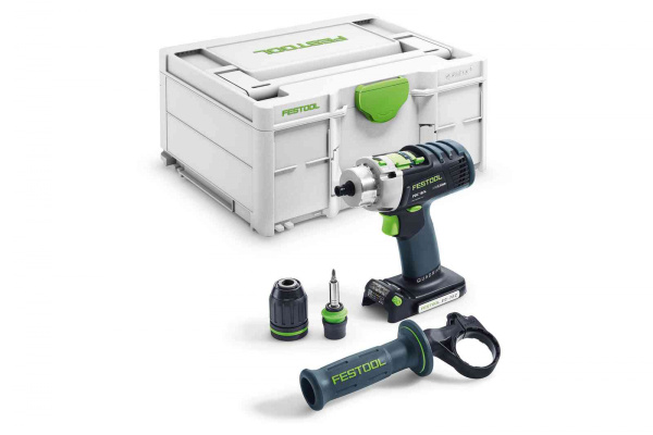 Аккумуляторная ударная дрель-шуруповерт FESTOOL PDC 18/4-Basic 576466