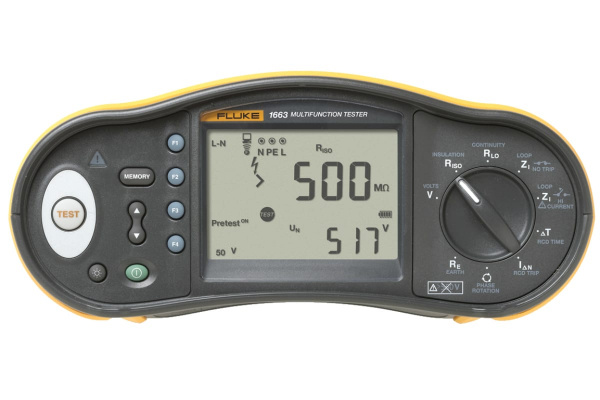 Многофункциональный тестер электроустановок Fluke 1663 SCH