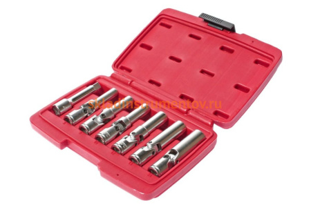 Набор съемников свечей накаливания для дизельных двигателей 3/8" 8-16 мм (7 предметов) JTC 4737