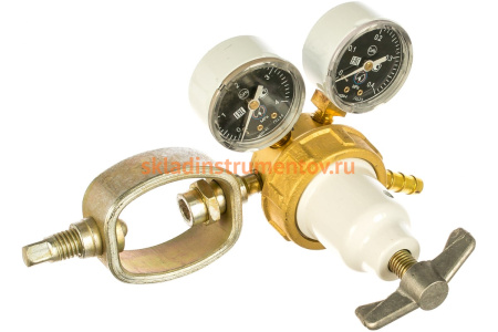 Редуктор ацетиленовый для газового баллона БАО-5-4 БАМЗ 1280004 Редуктор ацетиленовый для газового баллона БАО-5-4 БАМЗ 1280004