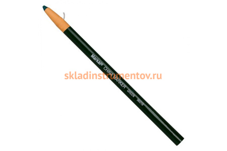 Промышленный восковой самозатачивающийся карандаш Markal China Marker, зелёный 96016