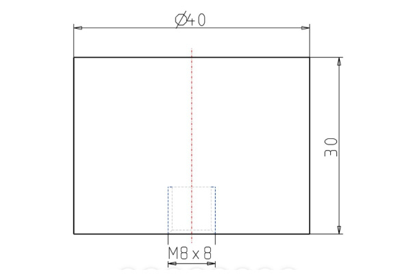 Резинометаллический буфер KIPP K0573.04003055