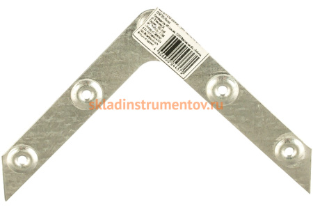 Оконный уголок СИБРТЕХ 1,2 мм 100х100 мм цинк, 46515